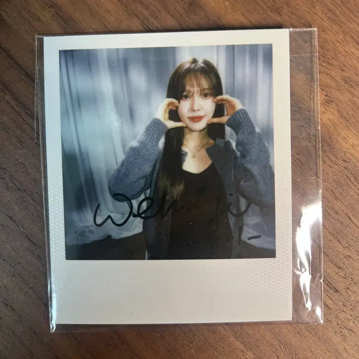 [SOLD OUT] (새상품) 레드벨벳 웬디 싸인폴라로이드/ 무대인사 폴라로이드