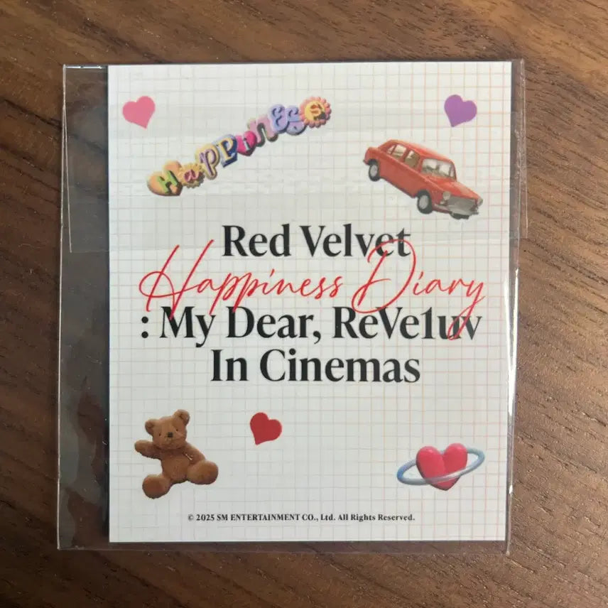 [SOLD OUT] (새상품) 레드벨벳 웬디 싸인폴라로이드/ 무대인사 폴라로이드