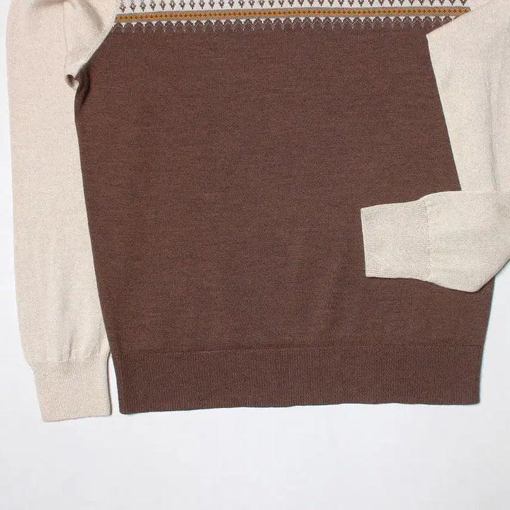 [BUNJANG] 100 Light Wool Slim Short Henry Neck Knit / 100 라이트울 헨리넥니트 슬림숏 233