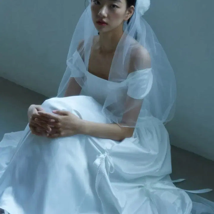 [BUNJANG] GANISONG Bridal Bow Bow Dress / 가니송 브라이덜 보우 보우 드레스