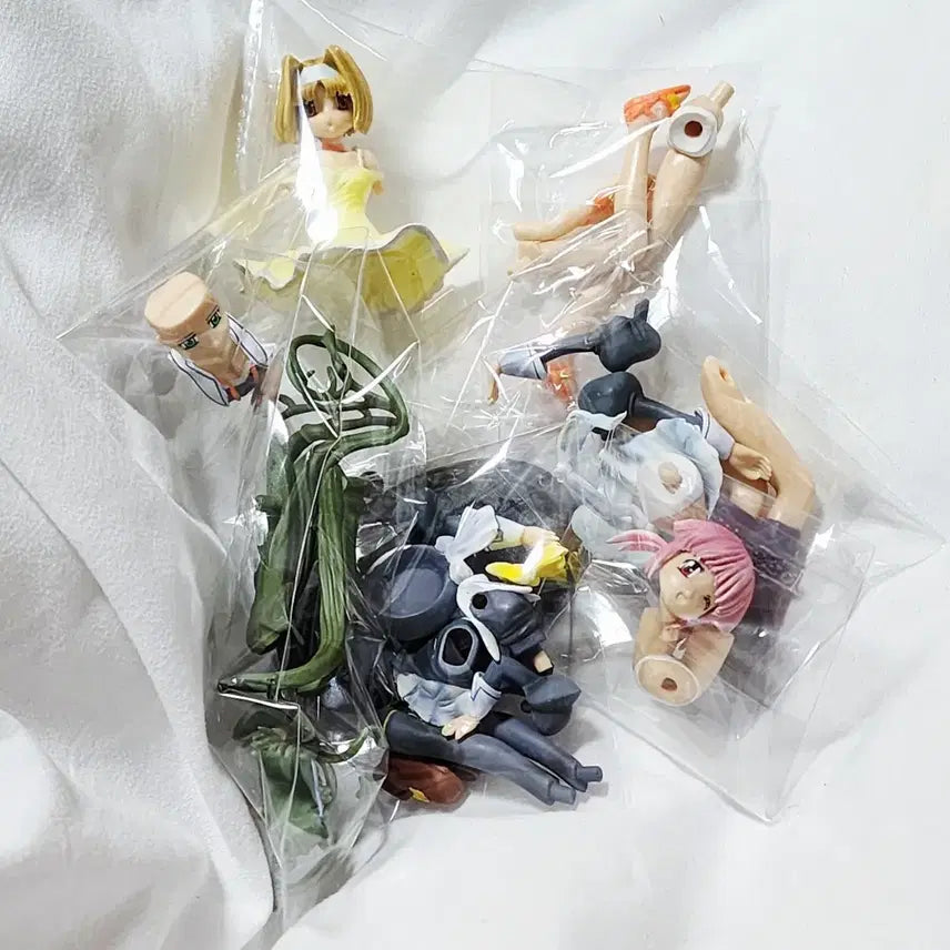 [BUNJANG] Classic Anime Bishoujo Gacha Figure Bundle / 고전 애니 미소녀 가챠 피규어 일괄 판매