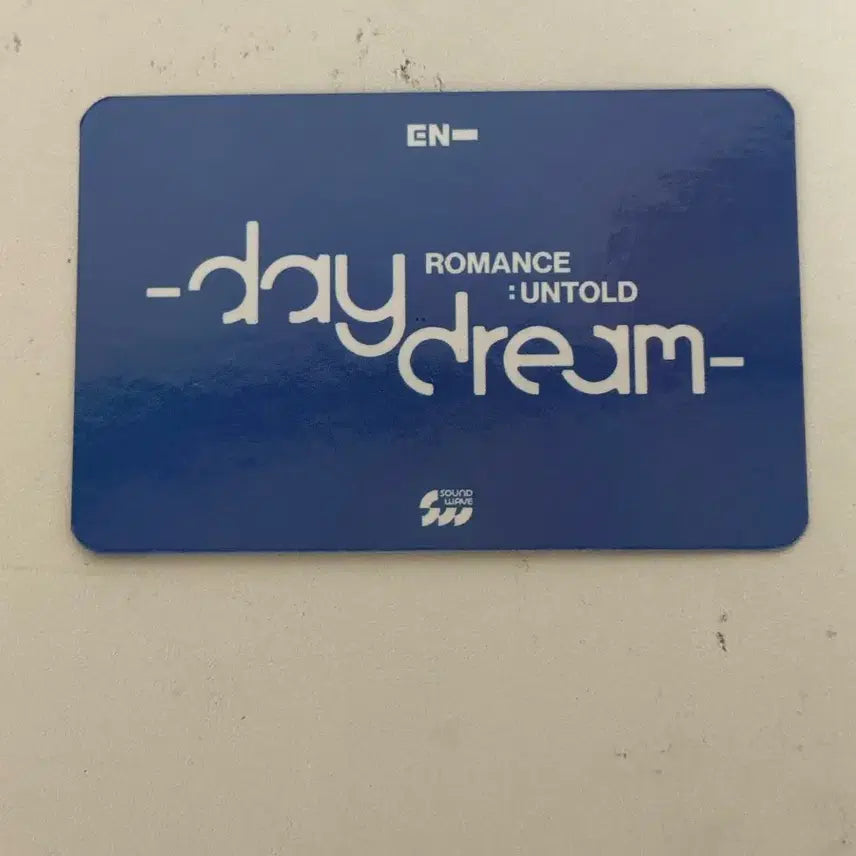 [BUNJANG] ENHYPEN Jay Daydream Romance:Untold Soundwave POB Photocard / 엔하이픈 제이 데이드림 사운드웨이브 특전 포카