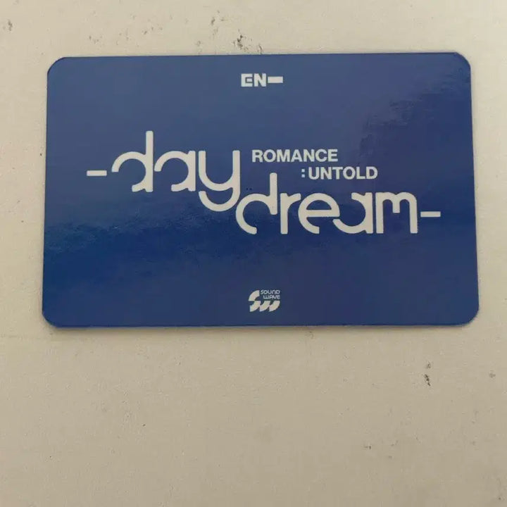 [BUNJANG] ENHYPEN Jay Daydream Romance:Untold Soundwave POB Photocard / 엔하이픈 제이 데이드림 사운드웨이브 특전 포카