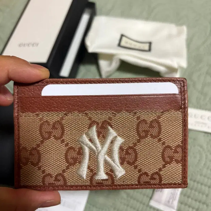 [BUNJANG] Gucci MLB Collaboration Limited Edition Card Wallet / {정품} 한정판 구찌 mlb 콜라보 카드지갑