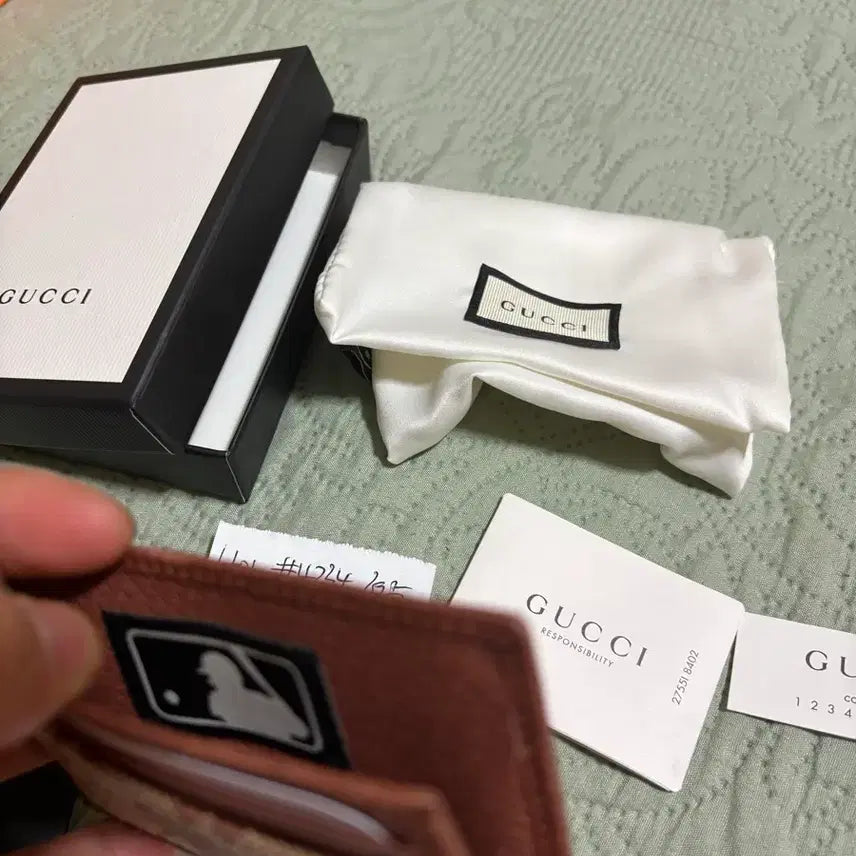 [BUNJANG] Gucci MLB Collaboration Limited Edition Card Wallet / {정품} 한정판 구찌 mlb 콜라보 카드지갑