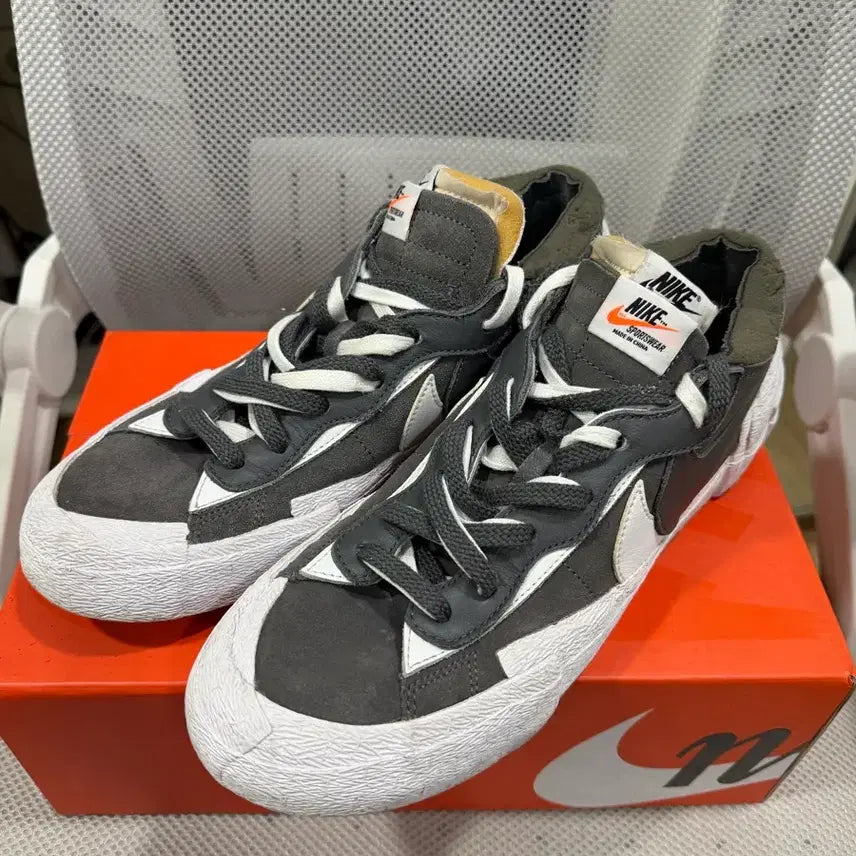 [BUNJANG] Nike x Sacai Blazer Low 280 / [280]나이키 사카이 블레이저