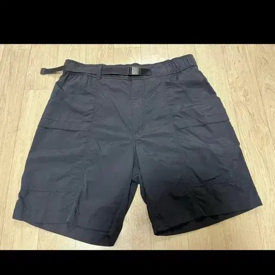 [BUNJANG] Uniqlo Black Belted Shorts / 유니클로 반바지