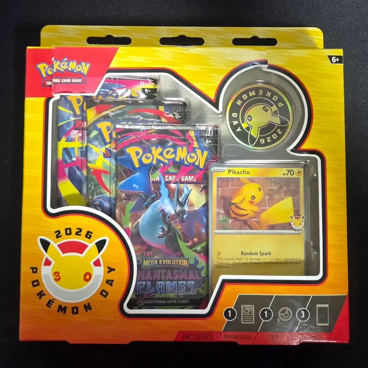 [BUNJANG] North American Pokemon 30th Anniversary 2026 Pokemon Day Collection Box (Sealed) / 북미 포켓몬카드 30주년 2026 포켓몬데이 컬렉션 박스 미개봉