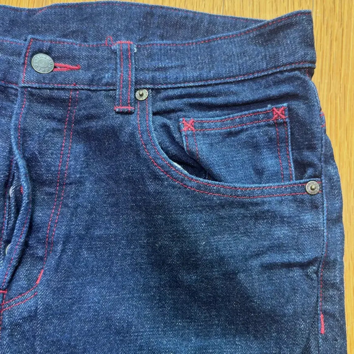 [BUNJANG] The Hundreds 5-Pocket Indigo Denim Pants W34 / The Hundreds 더헌드레드 5포켓 인디고 데님팬츠 W34