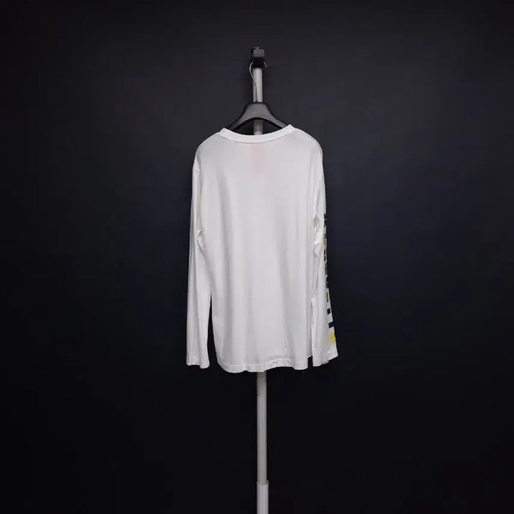 [BUNJANG] Lucky Chouette Cotton Long T-Shirt White Size 36 / 럭키슈에뜨 춘추 얇은 롱 면 티셔츠 36 55.66