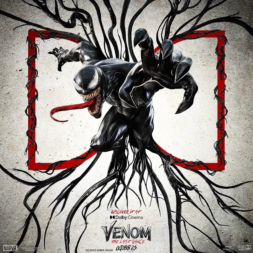 [BUNJANG] Venom 3 Dolby Cinema Poster / 영화 <베놈3> 돌비 포스터