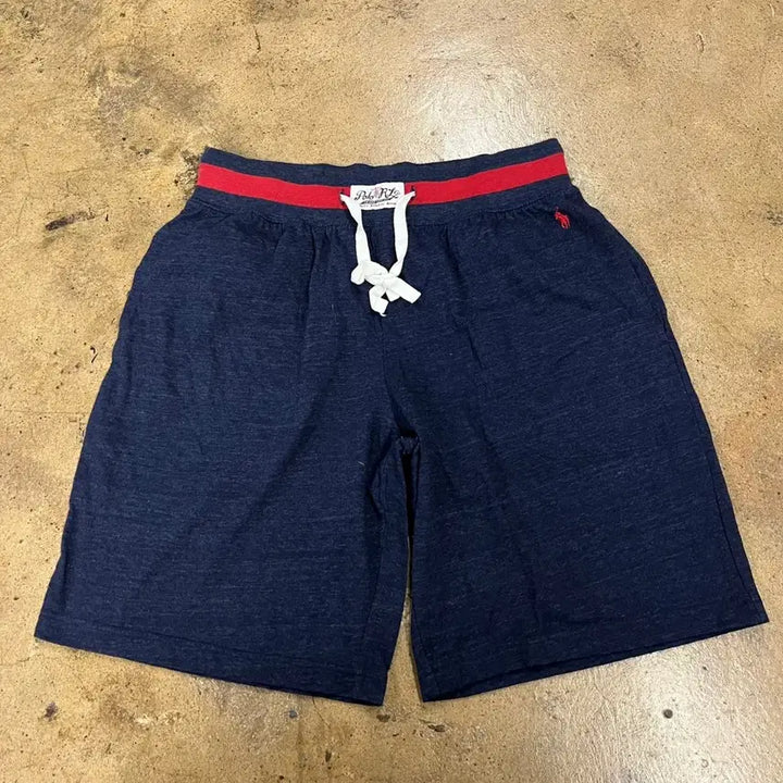 [BUNJANG] Polo Ralph Lauren Navy Shorts Red Accent / [정품/L] 폴로 랄프로렌 네이비 반바지 레드 포인트