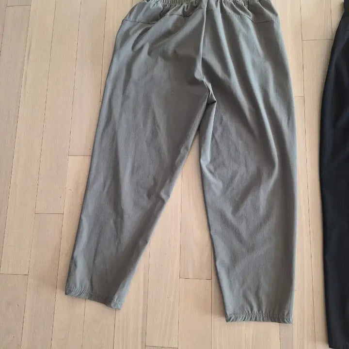 [BUNJANG] Charcoal/Black Slack Pants Set / 챠콜/블랙 슬렉스 바지 세트
