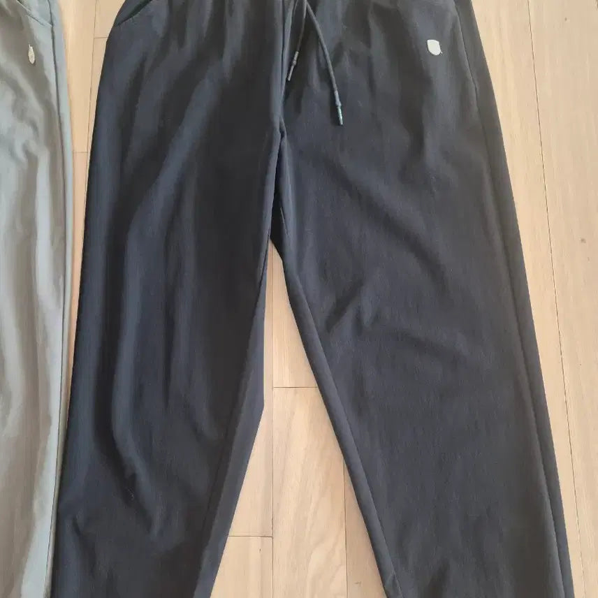 [BUNJANG] Charcoal/Black Slack Pants Set / 챠콜/블랙 슬렉스 바지 세트