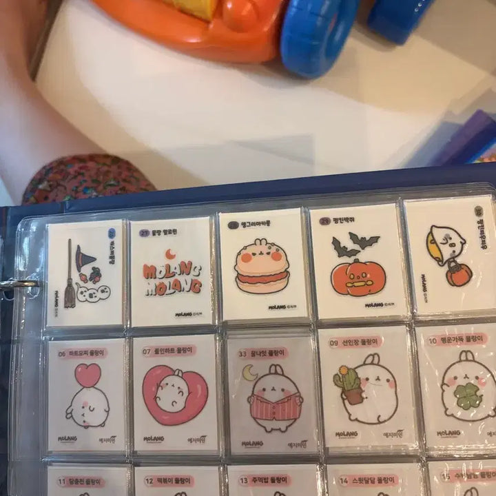 [BUNJANG] Molang Chun-Sik &amp; Knotted Seal Stickers / 몰랑이 춘식이 노티드 띠부