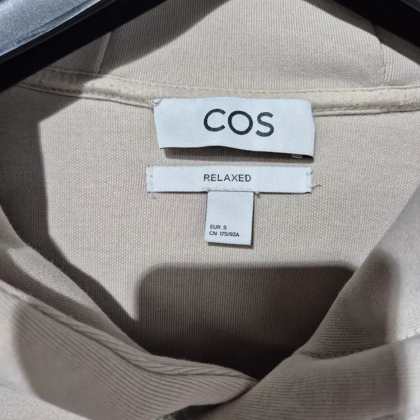 [BUNJANG] COS Beige Hooded Sweatshirt / COS 코스 베이지색 후드티