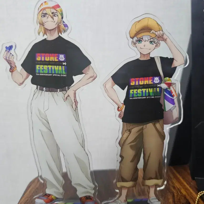 [BUNJANG] Dr. STONE Ryusui/Ukyo Ishigami Acrylic Stand / 닥터스톤 류스이/우쿄 돌의연회 아크릴 스탠드
