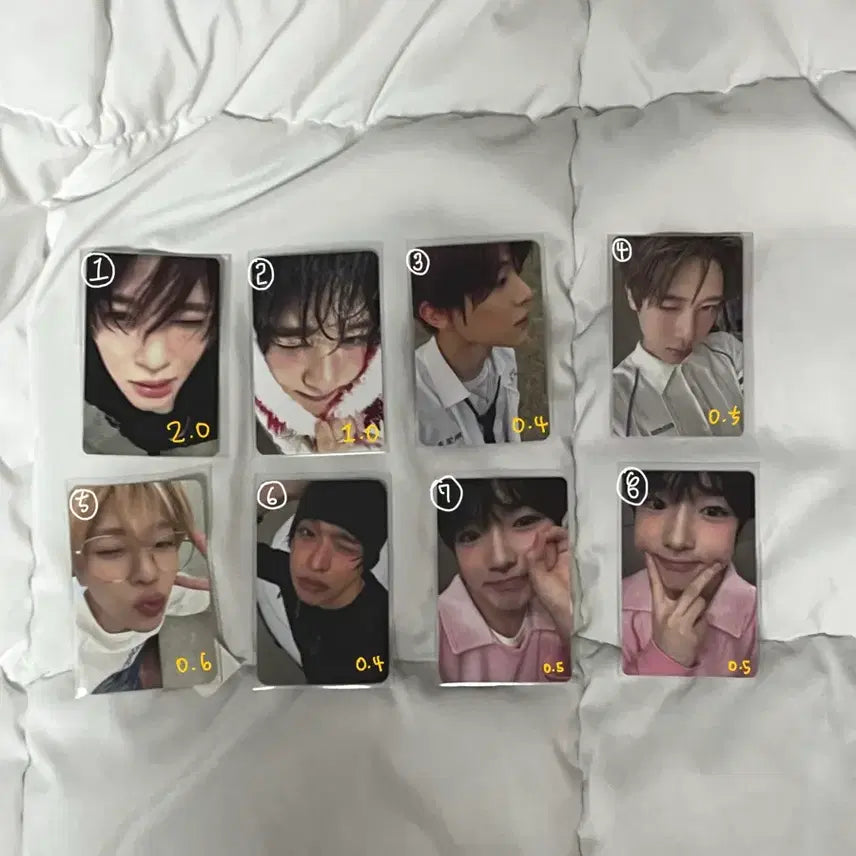[BUNJANG] NCT WISH Sion Riku Sakuya Photocard / 엔시티위시 포카판매 시온 리쿠 사쿠야