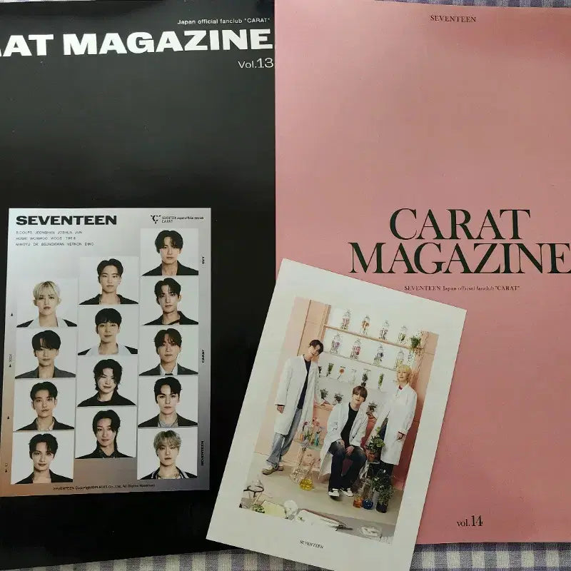 [BUNJANG] Seventeen Japan Fanclub Magazine Bundle Set / 세븐틴 일본 팬클럽 회지
