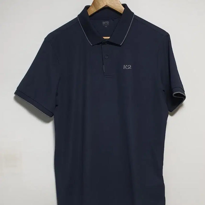 [BUNJANG] K2 Functional Short-Sleeve Polo Shirt Navy Size 100 / 케이투 기능성 반팔 카라티 100사이즈 네이비