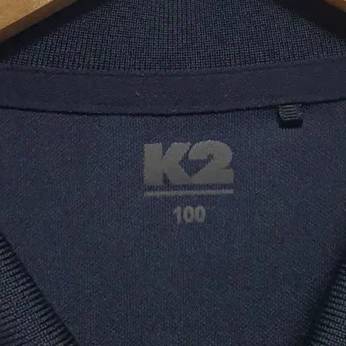 [BUNJANG] K2 Functional Short-Sleeve Polo Shirt Navy Size 100 / 케이투 기능성 반팔 카라티 100사이즈 네이비