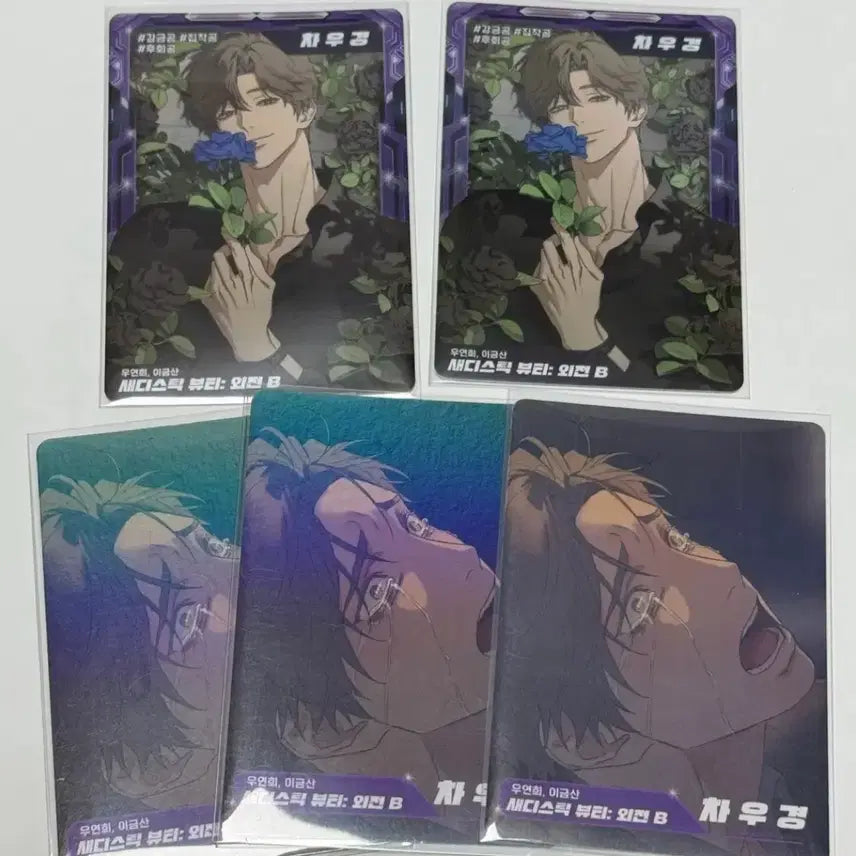 [BUNJANG] Sadistic Beauty Side Story Photocard Set / 봄툰공 새디스틱뷰티 외전 포카세트 양도
