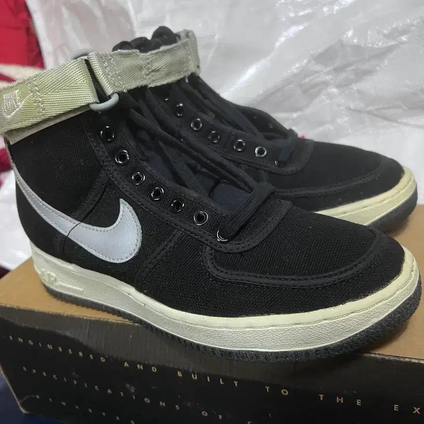 [BUNJANG] Nike Air Force 1 High Canvas Black (1994) Men&
