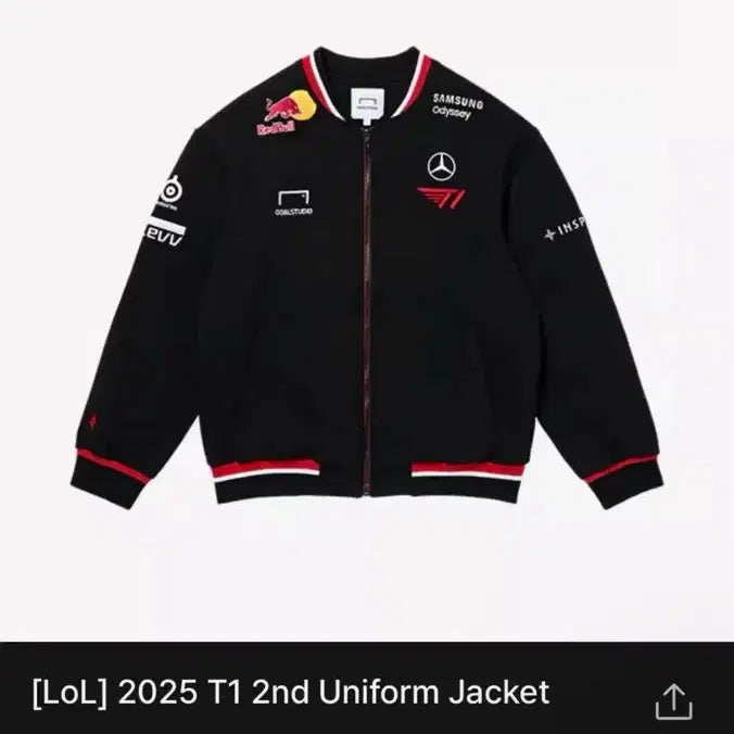 [BUNJANG] T1 2025 2nd Jacket No-Marking S / 티원 2025 2nd 자켓 노마킹 s