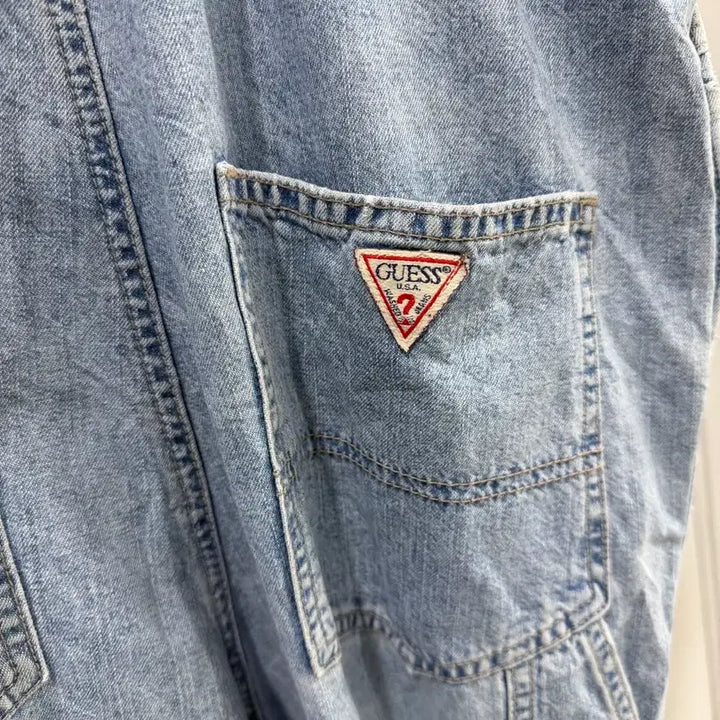 [BUNJANG] Guess USA Denim Jumpsuit / 게스 점프슈트 청바지 USA Guess