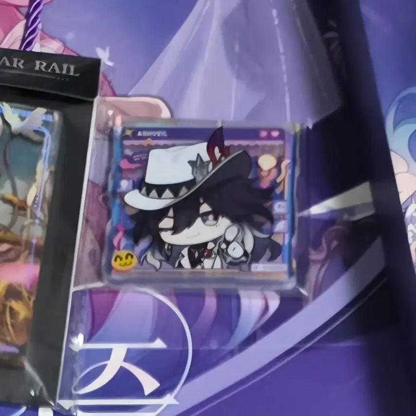 [BUNJANG] Honkai: Star Rail Ashvail SD Acrylic Magnet (Sealed) / 스타레일 애쉬베일 SD 아크릴 마그넷