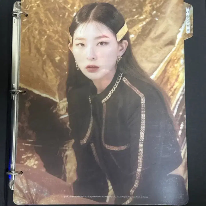 [SOLD OUT] 레드벨벳 RBB 바인더 슬기 개봉
