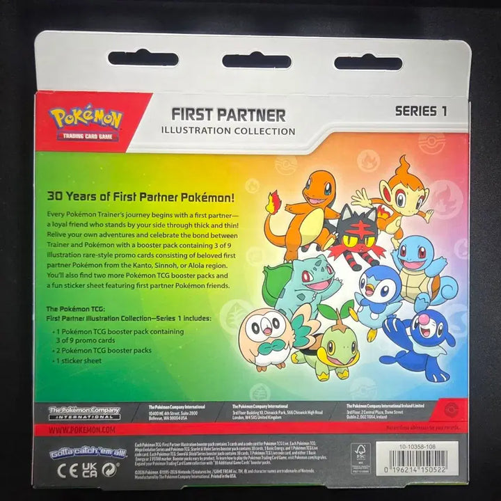 [BUNJANG] North America Pokémon TCG 30th Anniversary First Partner Pack Pikachu Sealed / 북미 포켓몬카드 30주년 퍼스트 파트너 미개봉 새상품 피카츄