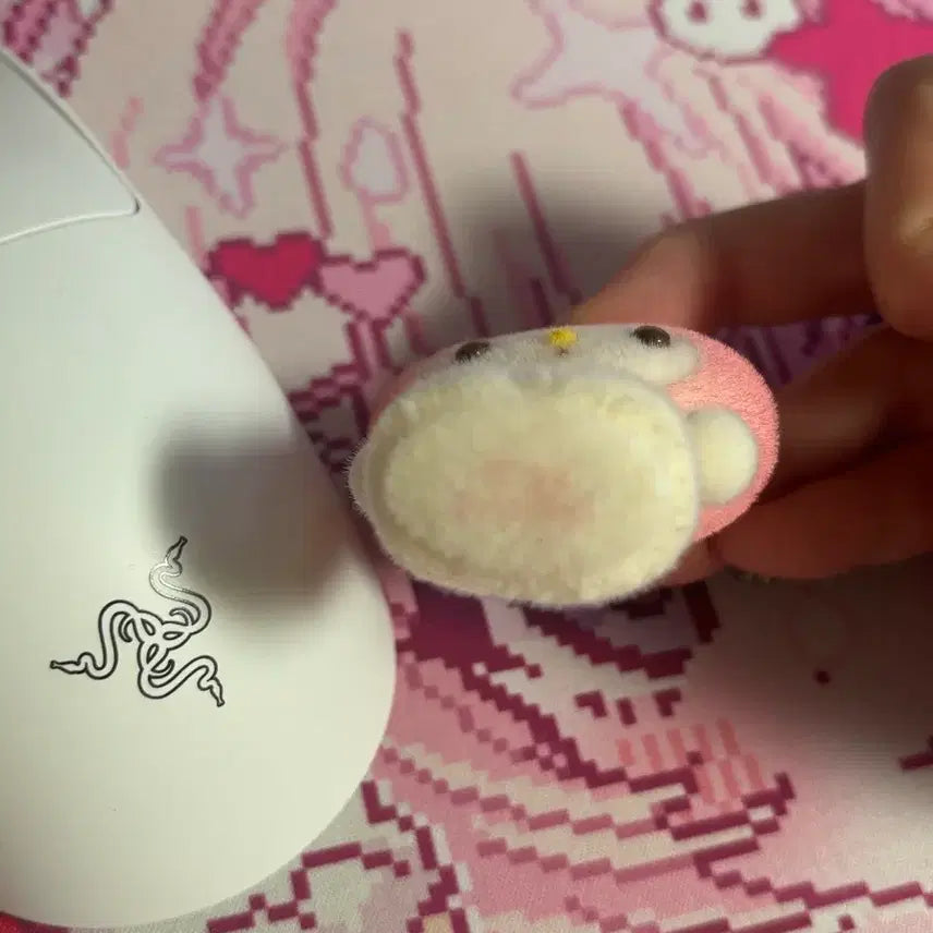[BUNJANG] My Melody Floppy Keyring / 마이멜로디 플로피 키링
