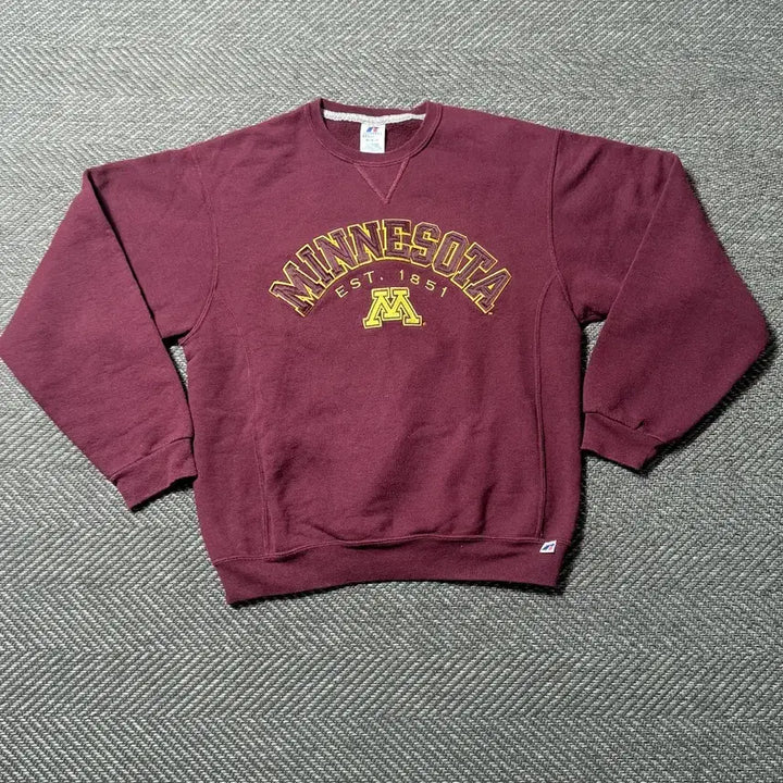 [BUNJANG] Russell Athletic USA Minnesota Logo Sweatshirt M / 러셀 USA 미네소타 로고 맨투맨 (M)