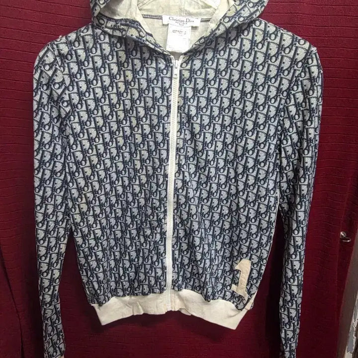 [BUNJANG] Dior Oblique Hooded Zip-Up Jacket / 디올 오블리크 후드 집업
