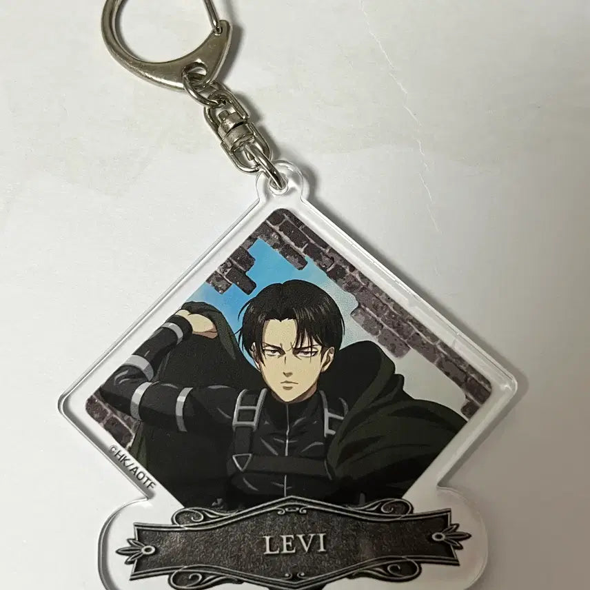 [BUNJANG] Levi Ackerman Acrylic Keychain (Revelio Battle Ver.) / 리바이 아커만 아크릴 키링