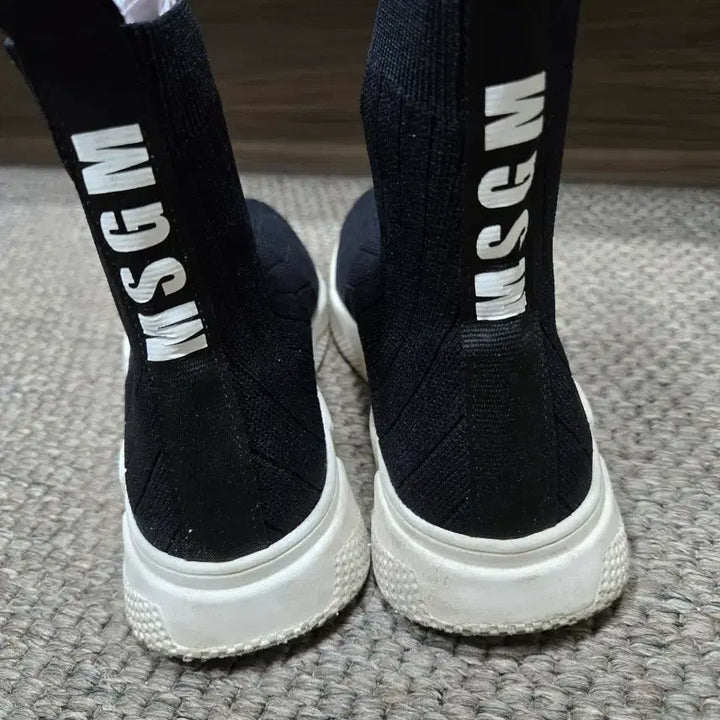 [BUNJANG] MSGM Black Socks Shoes / MSGM 삭스 슈즈