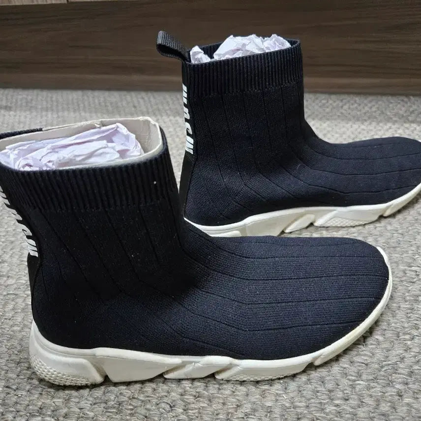 [BUNJANG] MSGM Black Socks Shoes / MSGM 삭스 슈즈