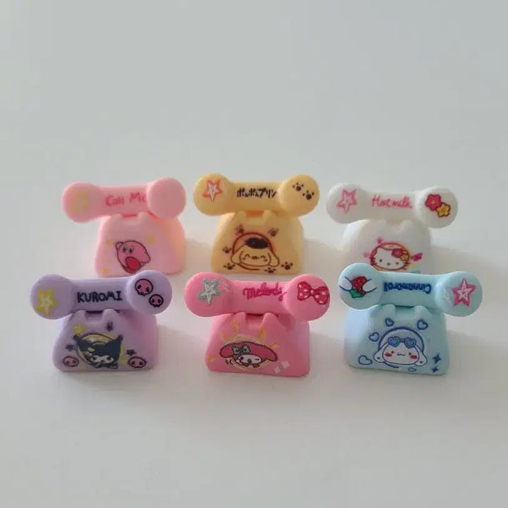 [BUNJANG] Sanrio Telephone Miniature Set / 산리오전화기미니어처