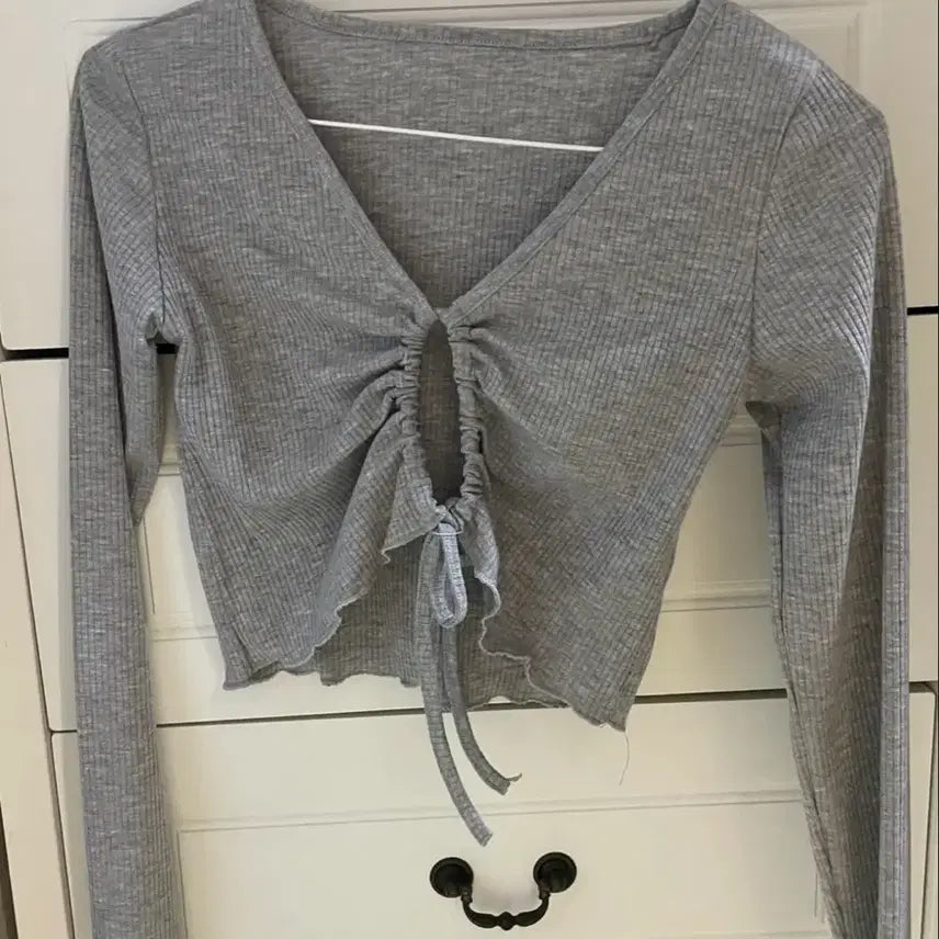 [BUNJANG] Cropped Bolero Layered Cardigan / 크롭 볼레로 레이어드 가디건 에이블리