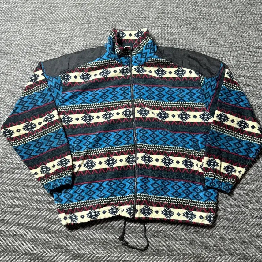 [BUNJANG] Vintage 90s Oversized Fleece Jacket XL / 90S 빈티지 오버핏 후리스  플리스 자켓 (XL)