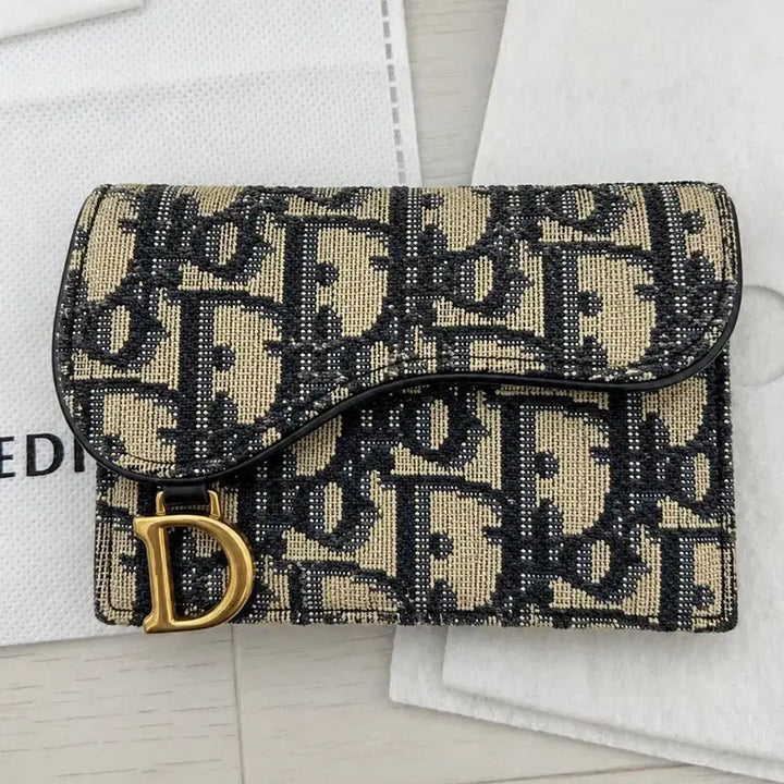 [BUNJANG] Dior Oblique Saddle Card Holder / [새상품급/풀구성] 디올 오블리크 새들 카드지갑