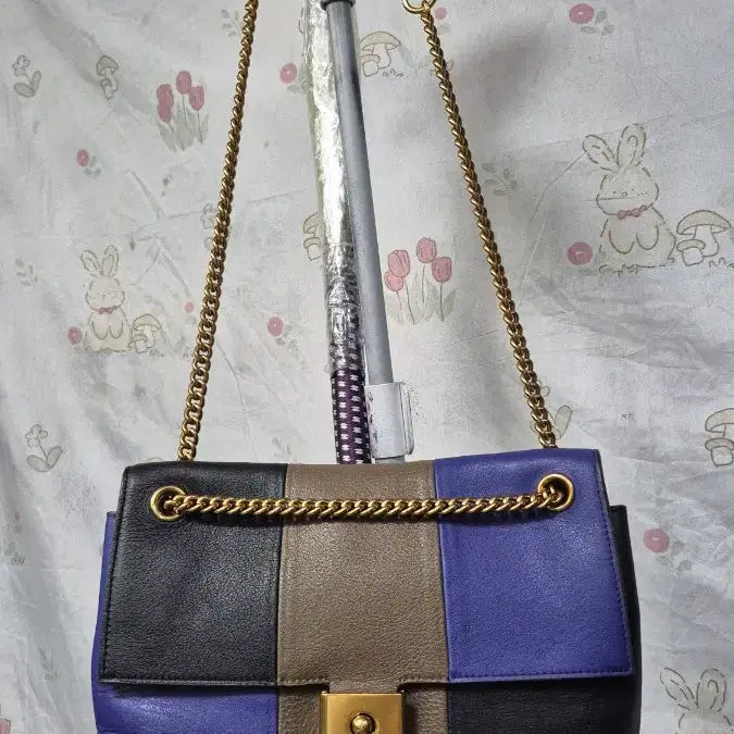 [BUNJANG] Mulberry Colorblock Leather Shoulder Bag / 멀버리   숄더백