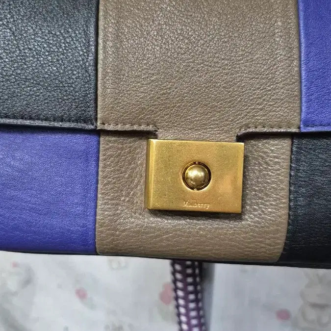[BUNJANG] Mulberry Colorblock Leather Shoulder Bag / 멀버리   숄더백