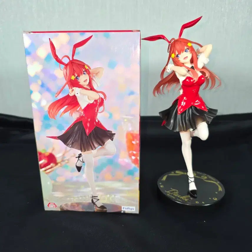 [BUNJANG] Furuyū The Quintessential Quintuplets Nakano Itsuki Bunny Girl Figure (Unsealed) / 개봉상품) 후류 오등분의 신부 나카노 이츠키 트리오 트라잇 바니걸 피규어