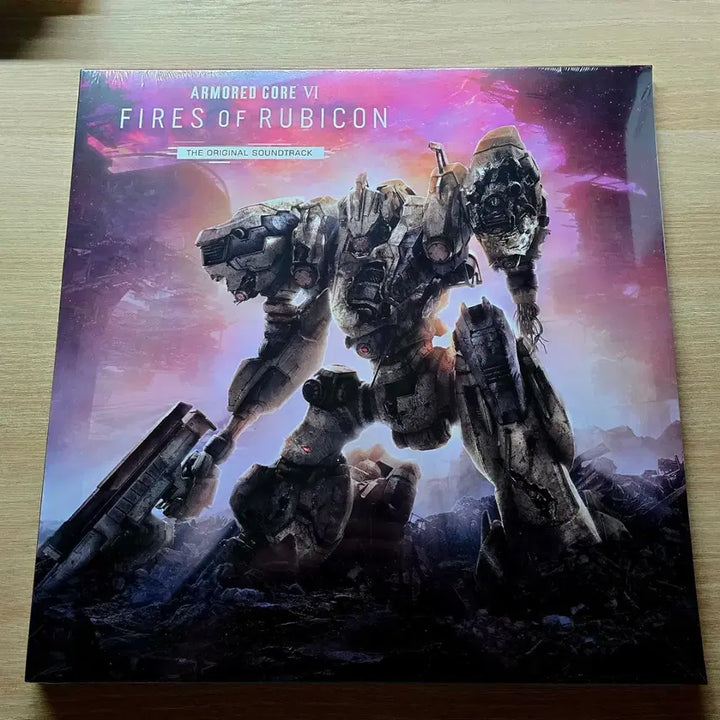 [BUNJANG] Armored Core 6 Official Vinyl (4LP) + Slipmat / 아머드코어6 공식 바이닐(4LP) + 슬립매트