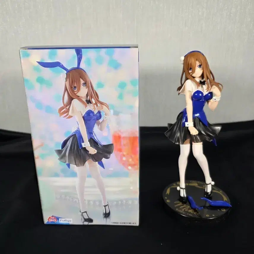 [BUNJANG] Nakano Miku Bunny Girl Figure (Opened, Damaged) / 개봉 파손 상품) 후류 오등분의 신부 나카노 미쿠 바니걸 피규어