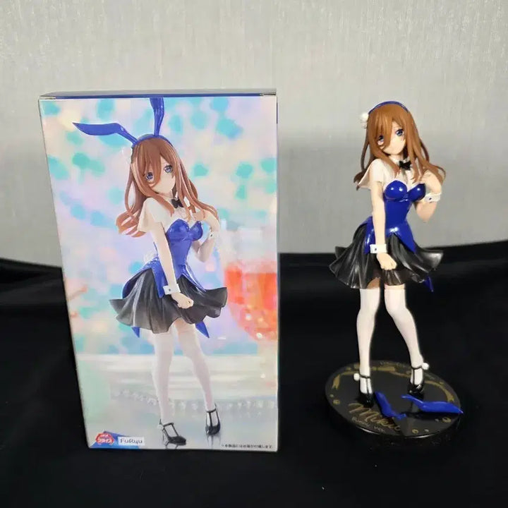 [BUNJANG] Nakano Miku Bunny Girl Figure (Opened, Damaged) / 개봉 파손 상품) 후류 오등분의 신부 나카노 미쿠 바니걸 피규어