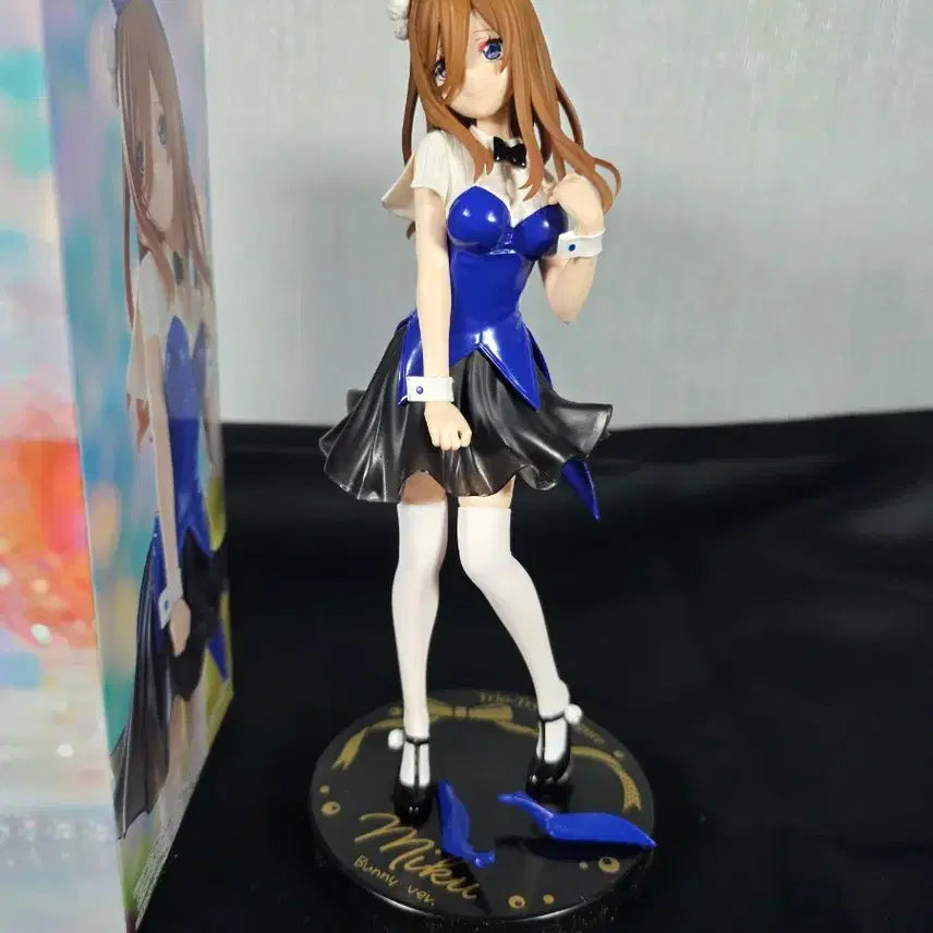 [BUNJANG] Nakano Miku Bunny Girl Figure (Opened, Damaged) / 개봉 파손 상품) 후류 오등분의 신부 나카노 미쿠 바니걸 피규어