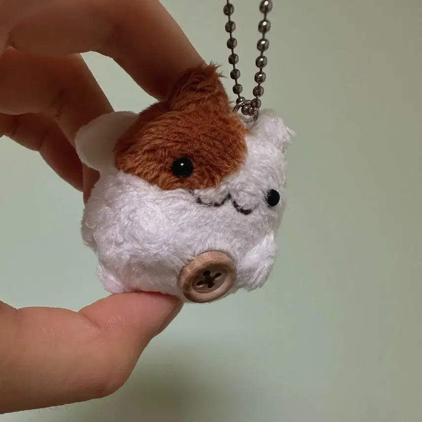 [BUNJANG] Doobu Handmade Button Fairy Hamster Doll (Mini Size) / 두부 핸드메이드 단추요정햄찌 똥사이즈